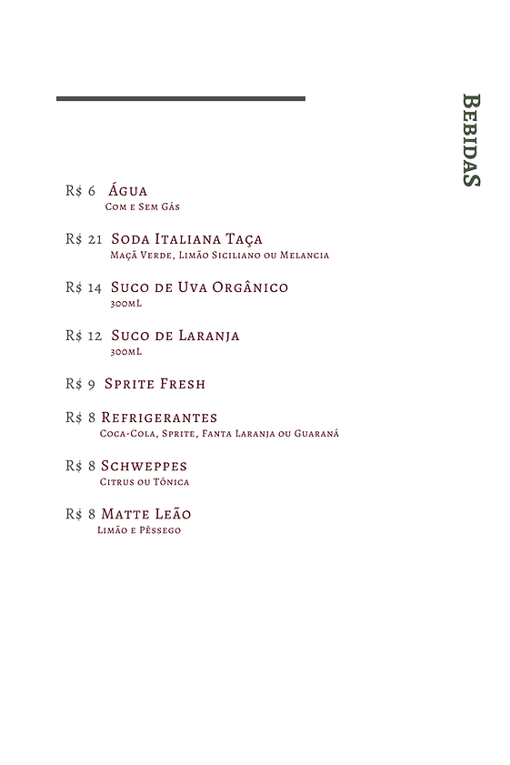 Menu Famiglia Facin Casa Florenca (Bela Vista)-4