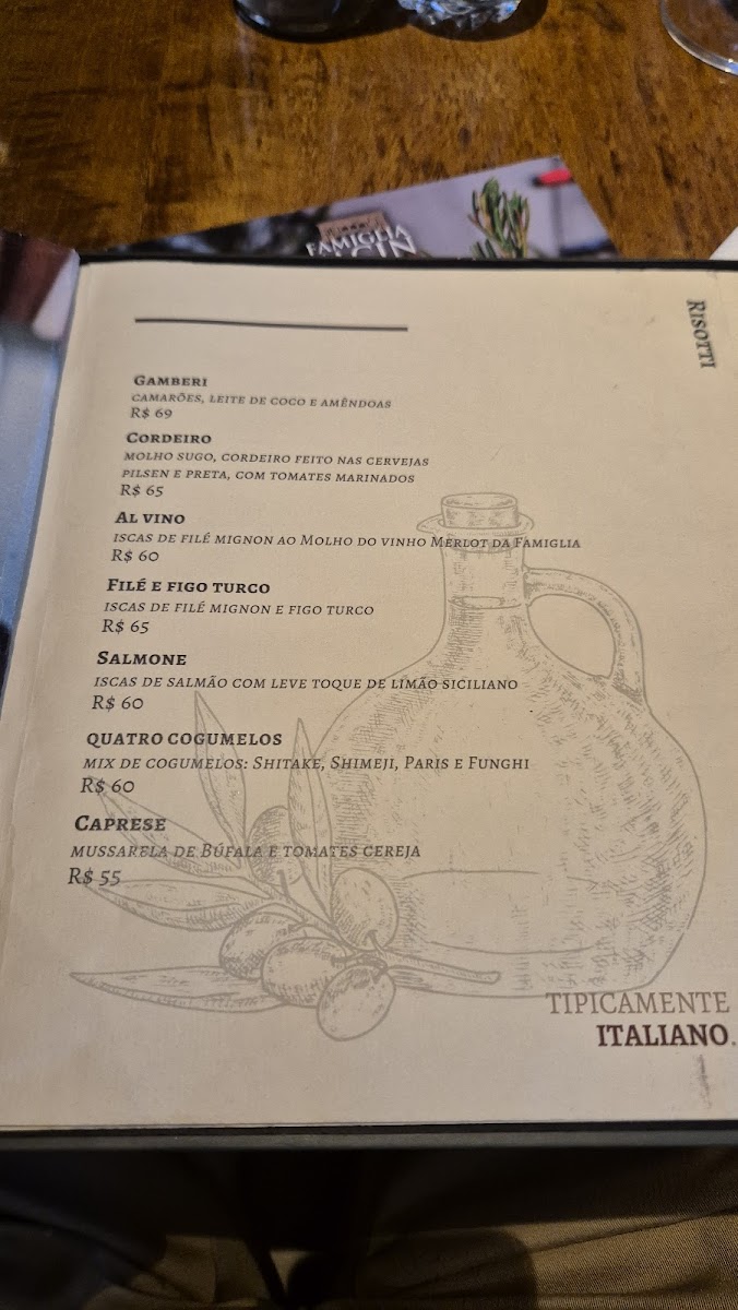 Menu Famiglia Facin Casa Florenca (Bela Vista)-7