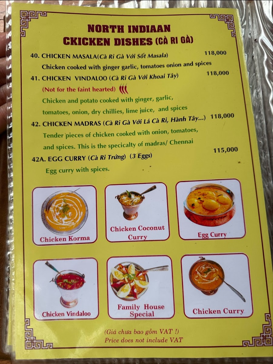 Menu Family Indian Restaurant-5