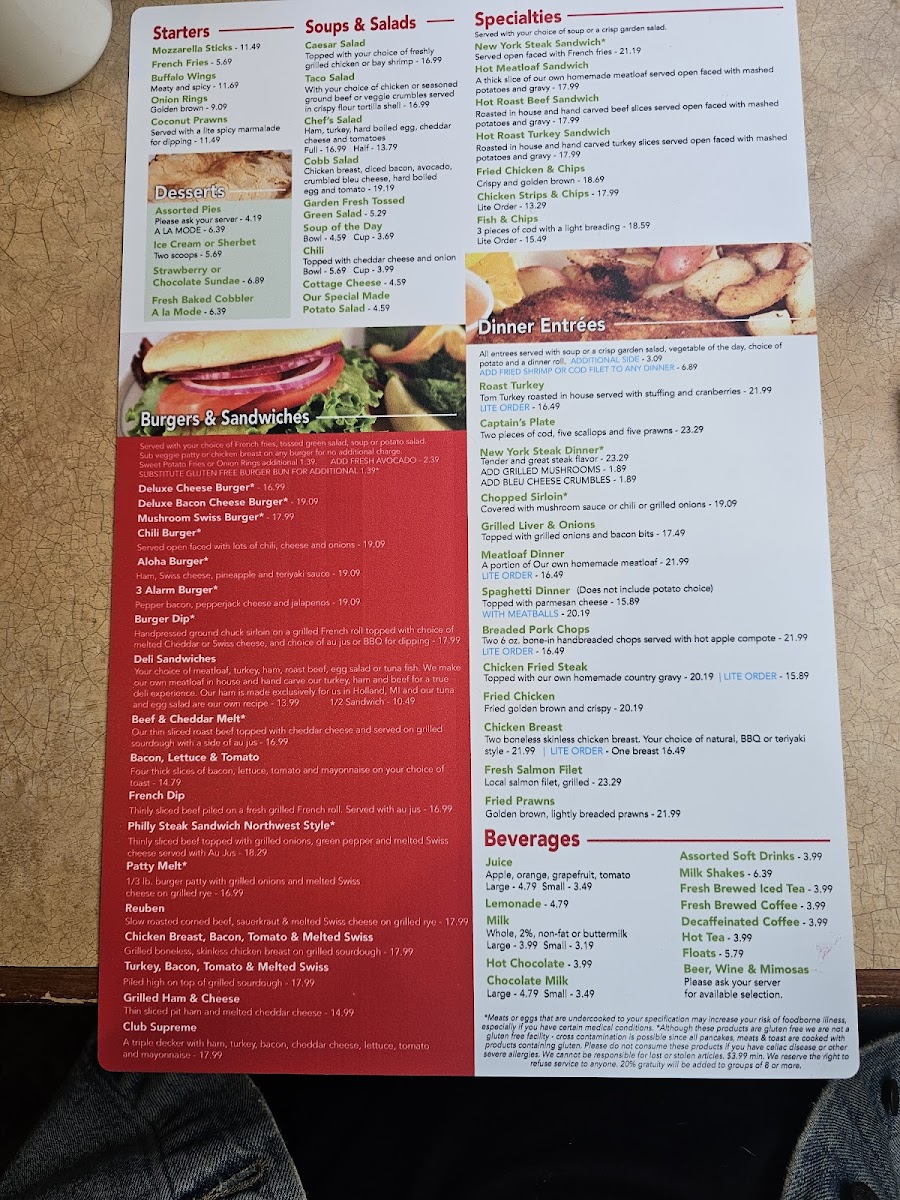 Menu Family Pancake House Redmond-2