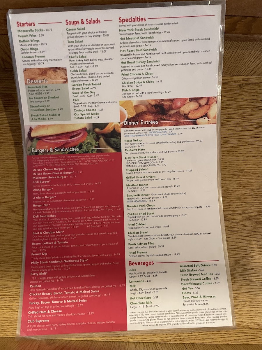 Menu Family Pancake House Redmond-4