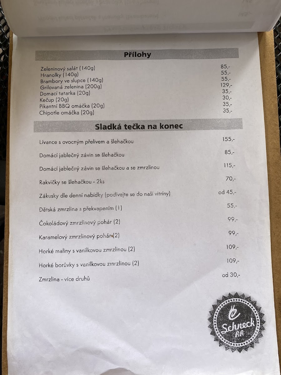 Menu Family Restaurant Schneck-7