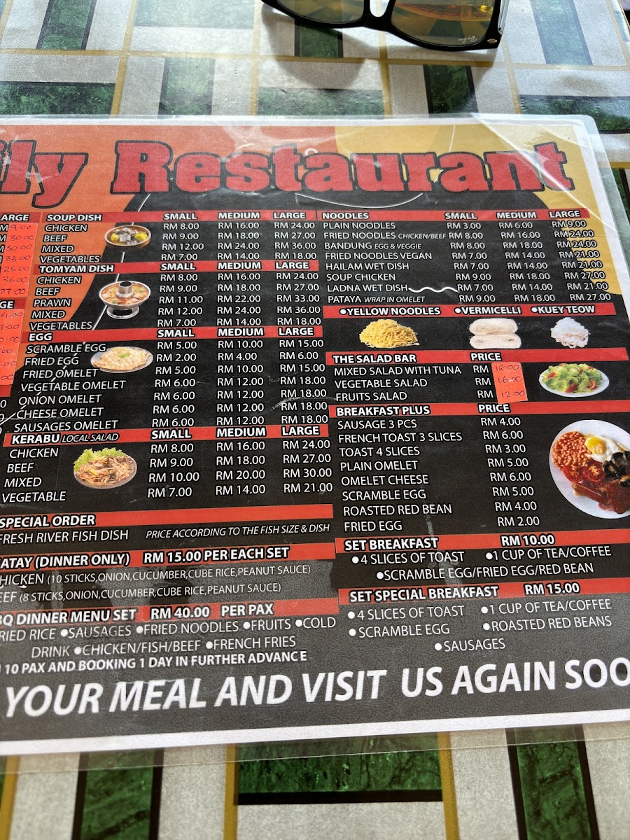 Menu Family Restaurant Taman Negara-2