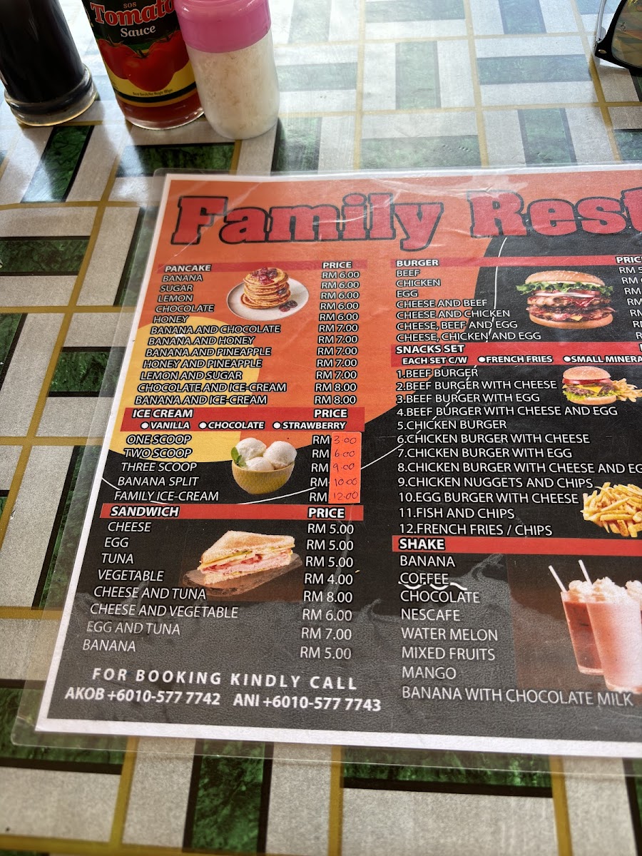 Menu Family Restaurant Taman Negara-4