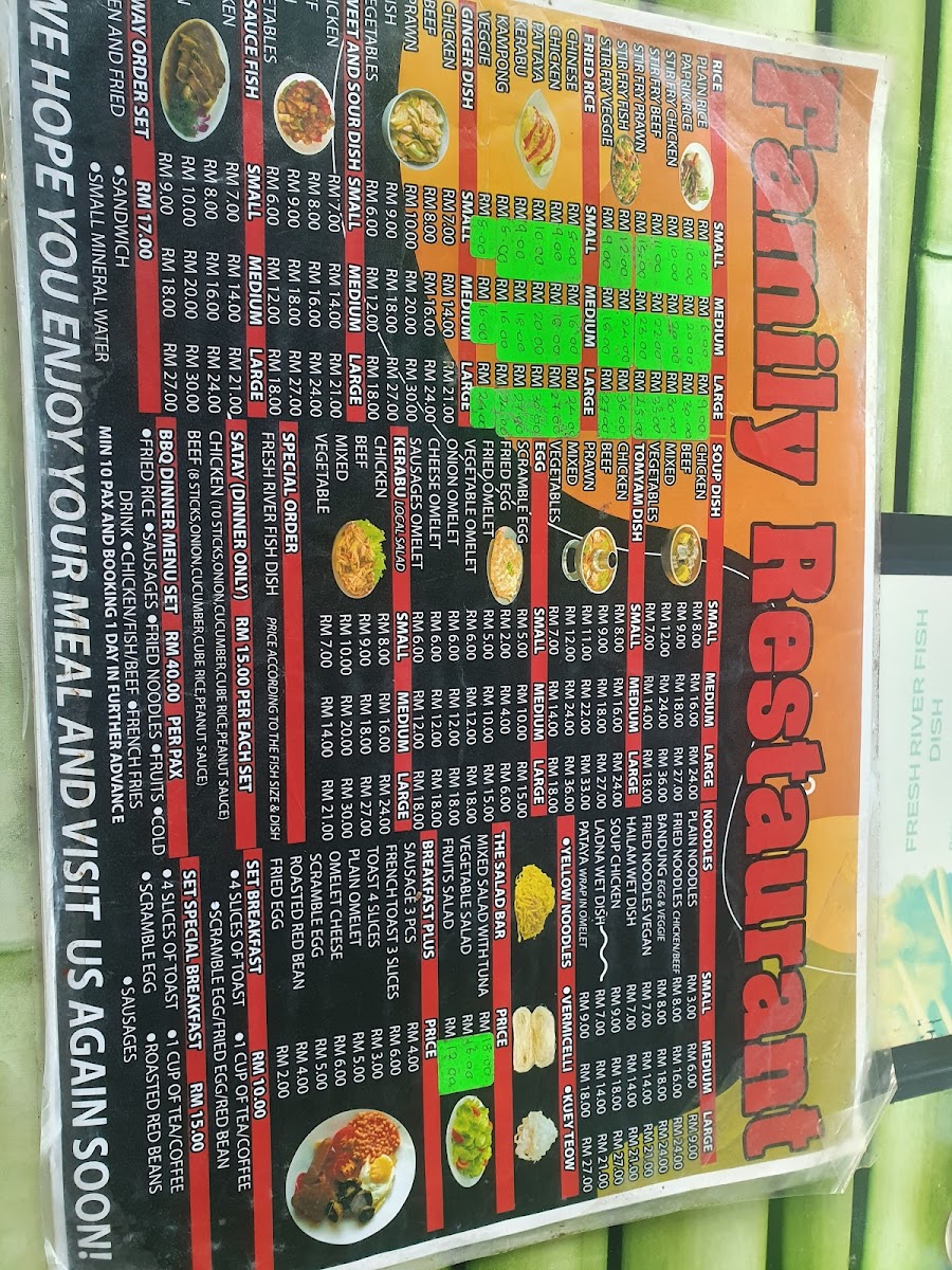 Menu Family Restaurant Taman Negara-9