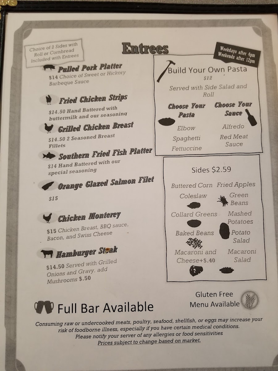 Menu Family Tree-Ts Restaurant And Catering-10