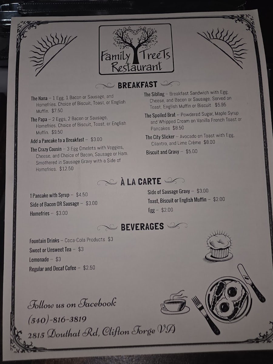 Menu Family Tree-Ts Restaurant And Catering-4