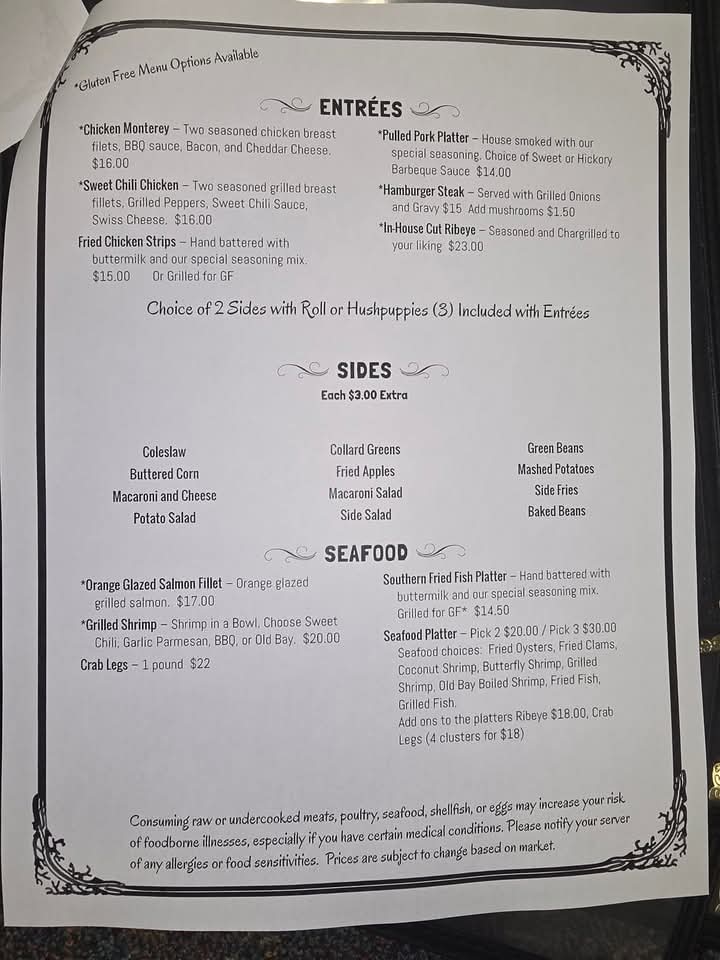 Menu Family Tree-Ts Restaurant And Catering-8