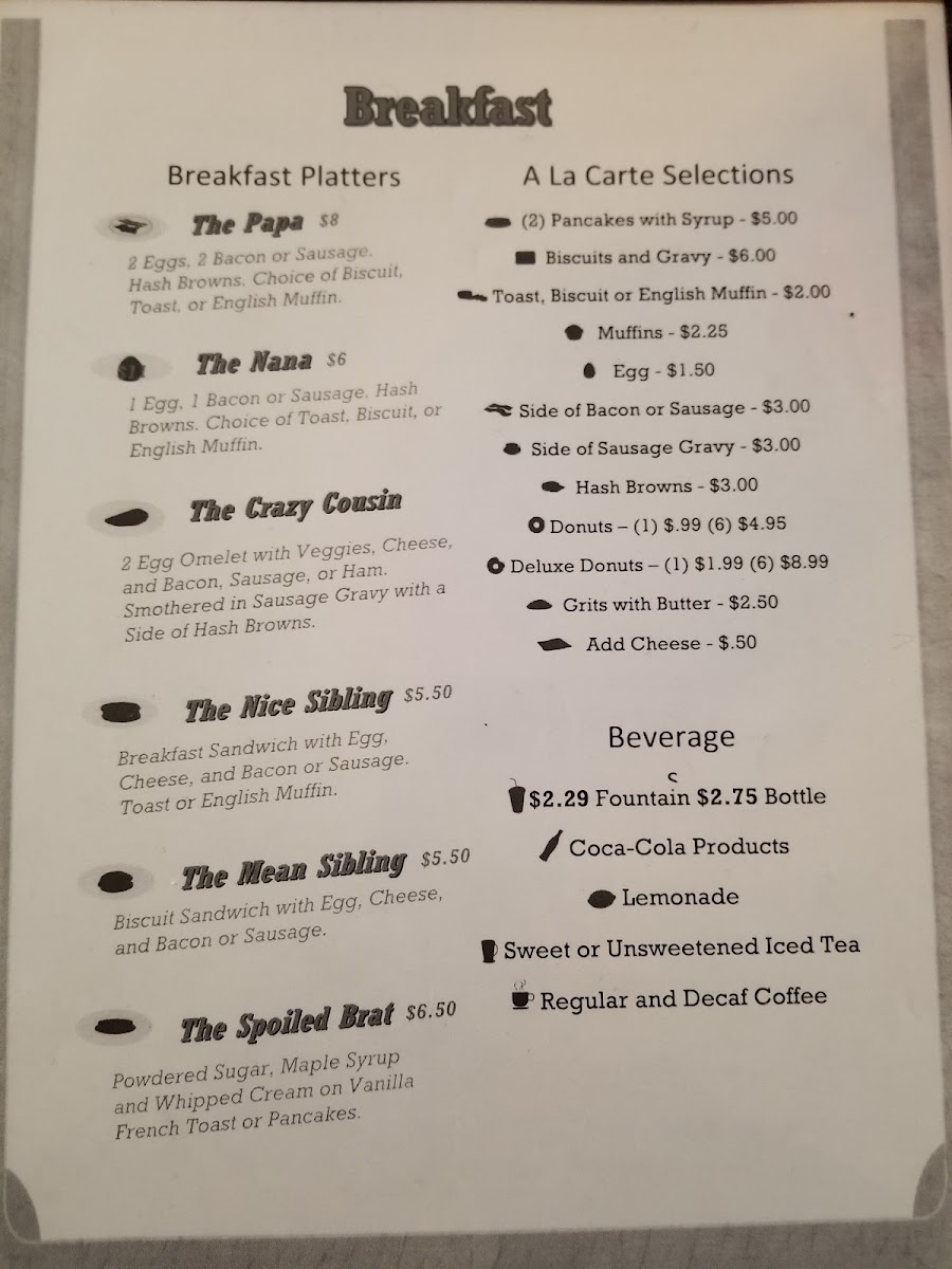 Menu Family Tree-Ts Restaurant And Catering-9