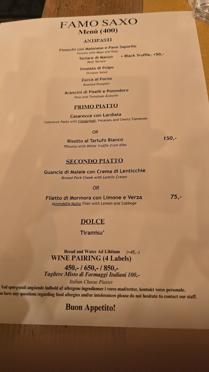 Menu Famo Saxo-1