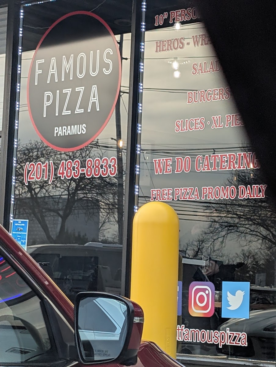 Menu Famous Pizza Paramus-4