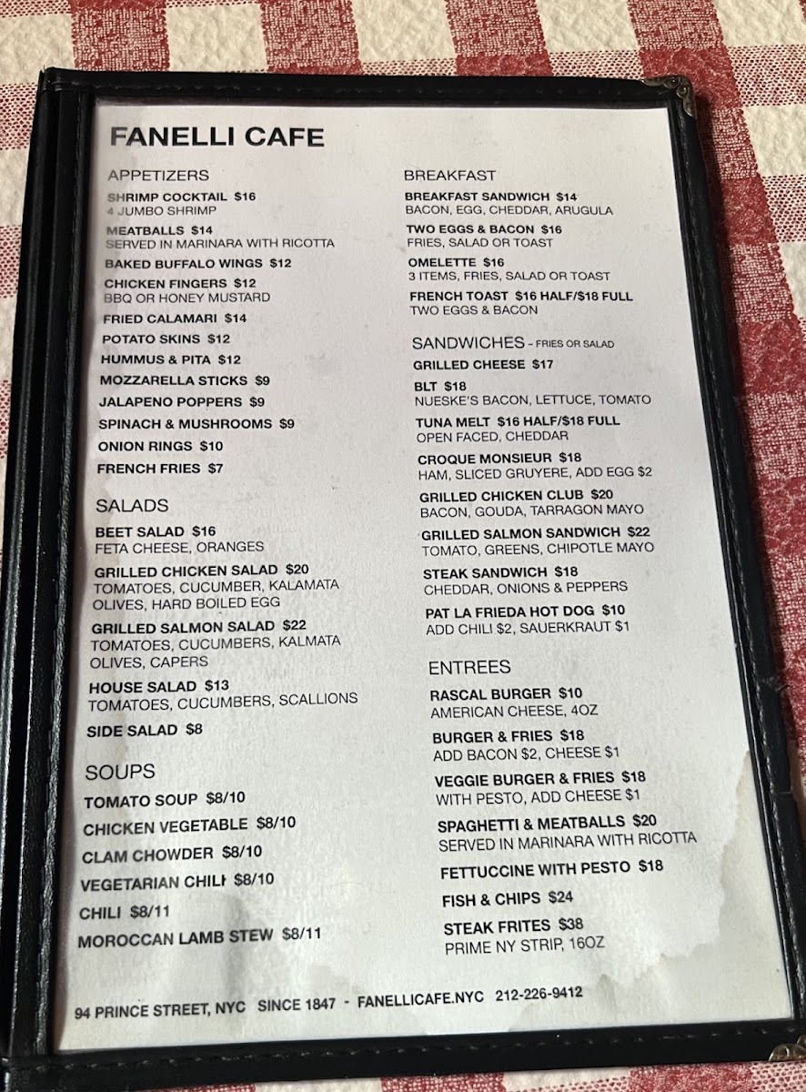 Menu Fanelli Café-4