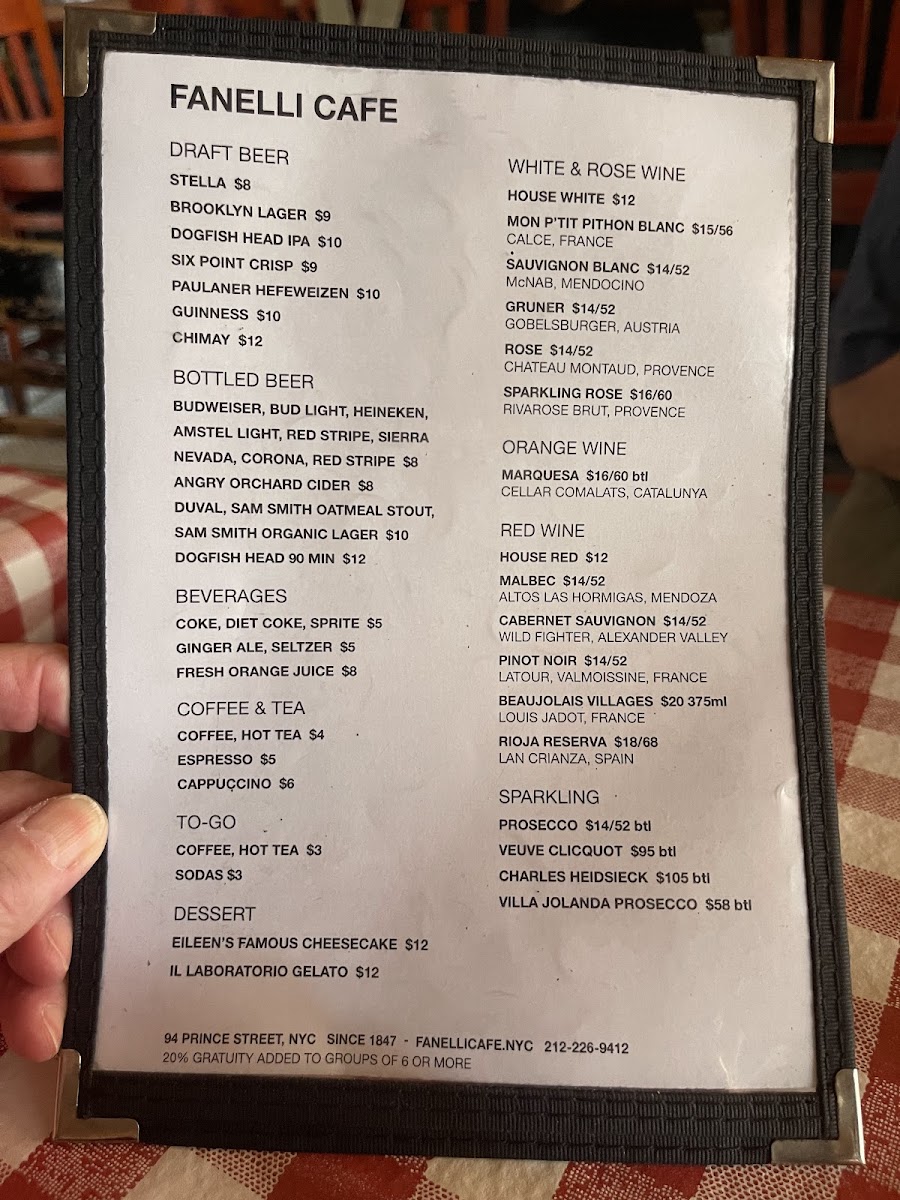 Menu Fanelli Café-6