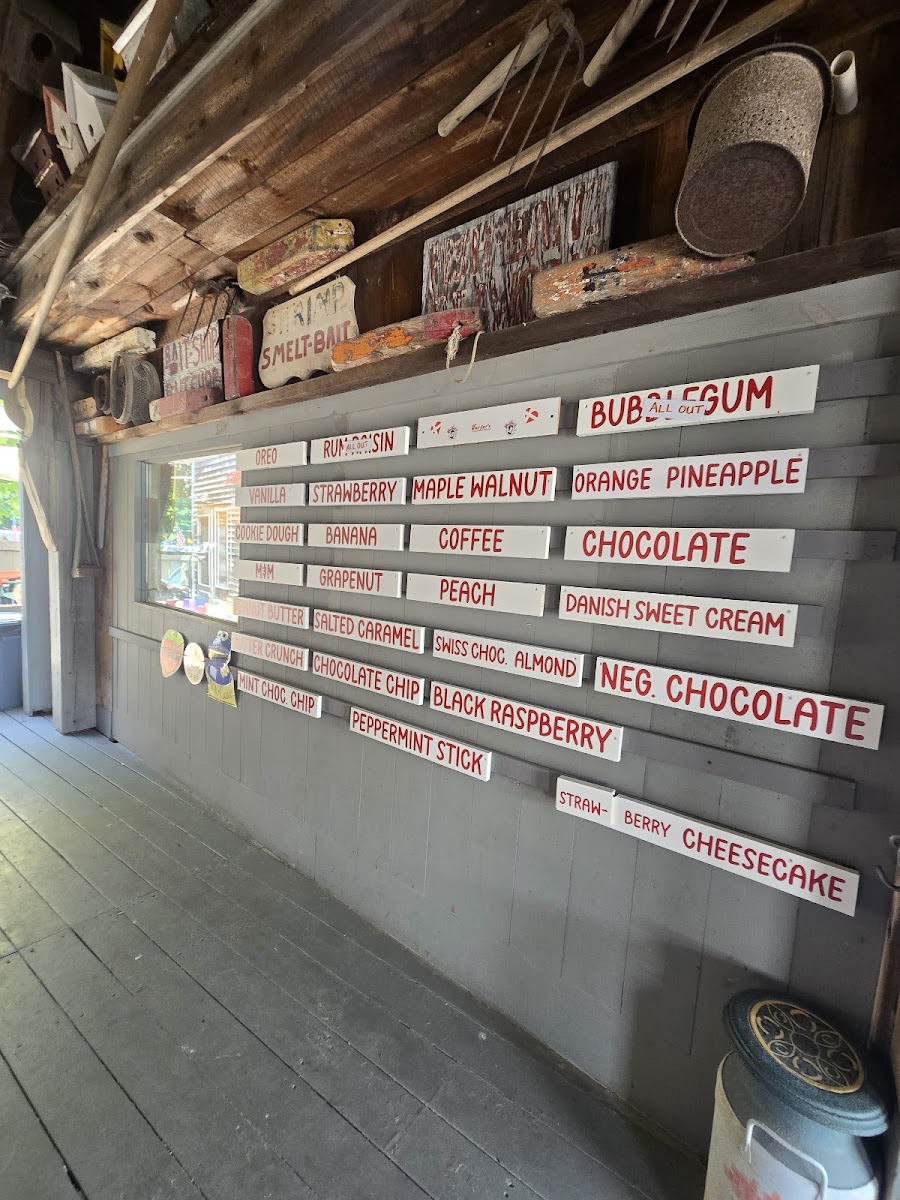 Menu Farfar's Danish Ice Cream Shop-1