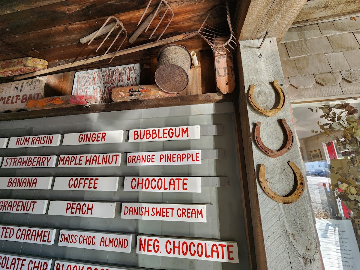 Menu Farfar's Danish Ice Cream Shop-9