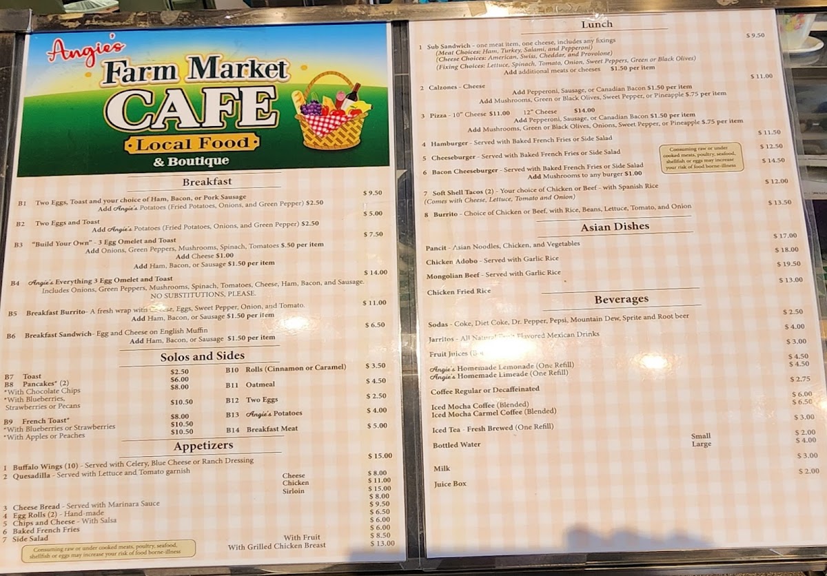 Menu Farm Market Cafe, Llc-1