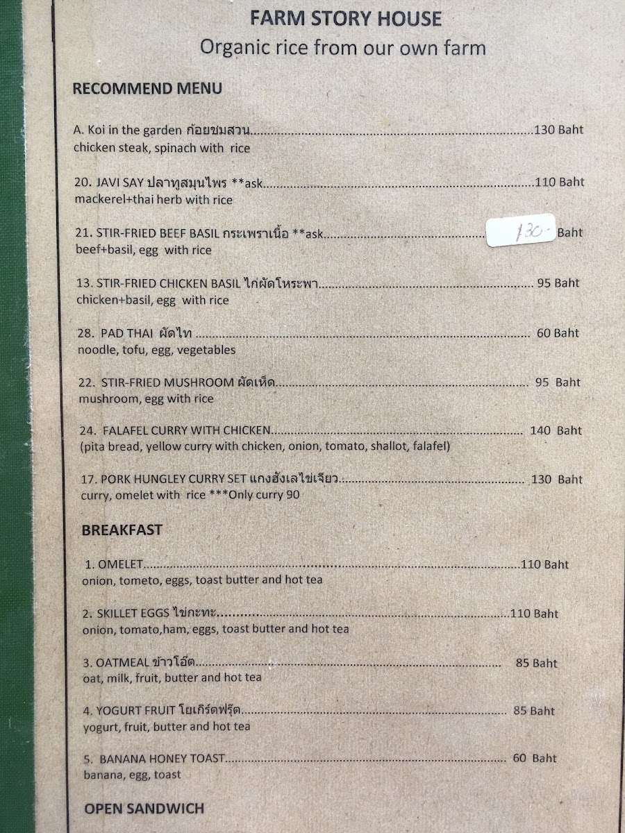 Menu Farm Story House-3