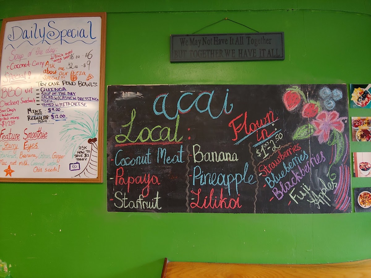 Menu Farmacy Health Bar Wailuku-8