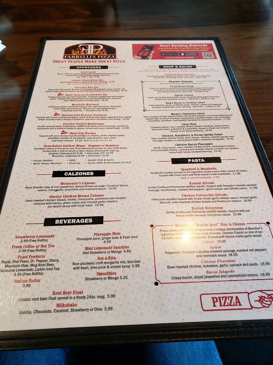 Menu Farrelli's Pizza-5