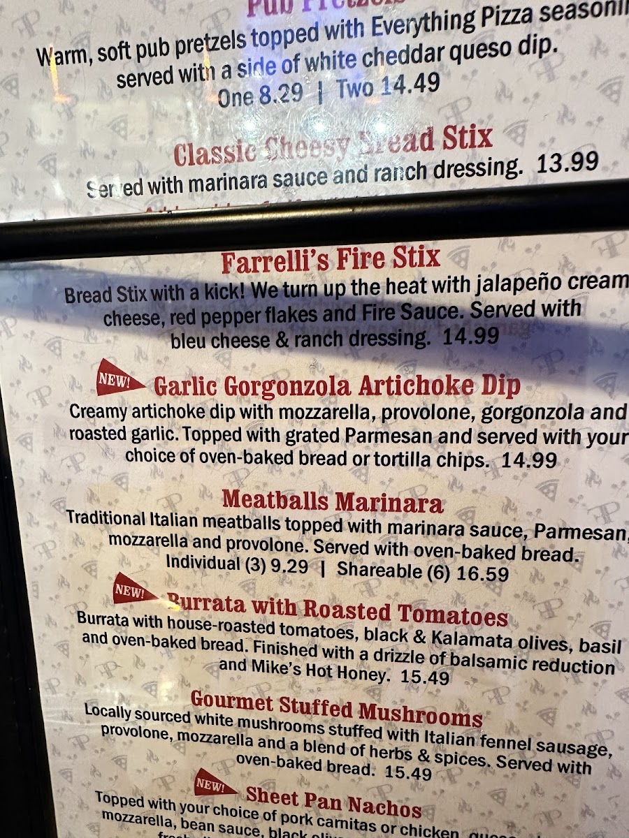 Menu Farrelli's Pizza-7