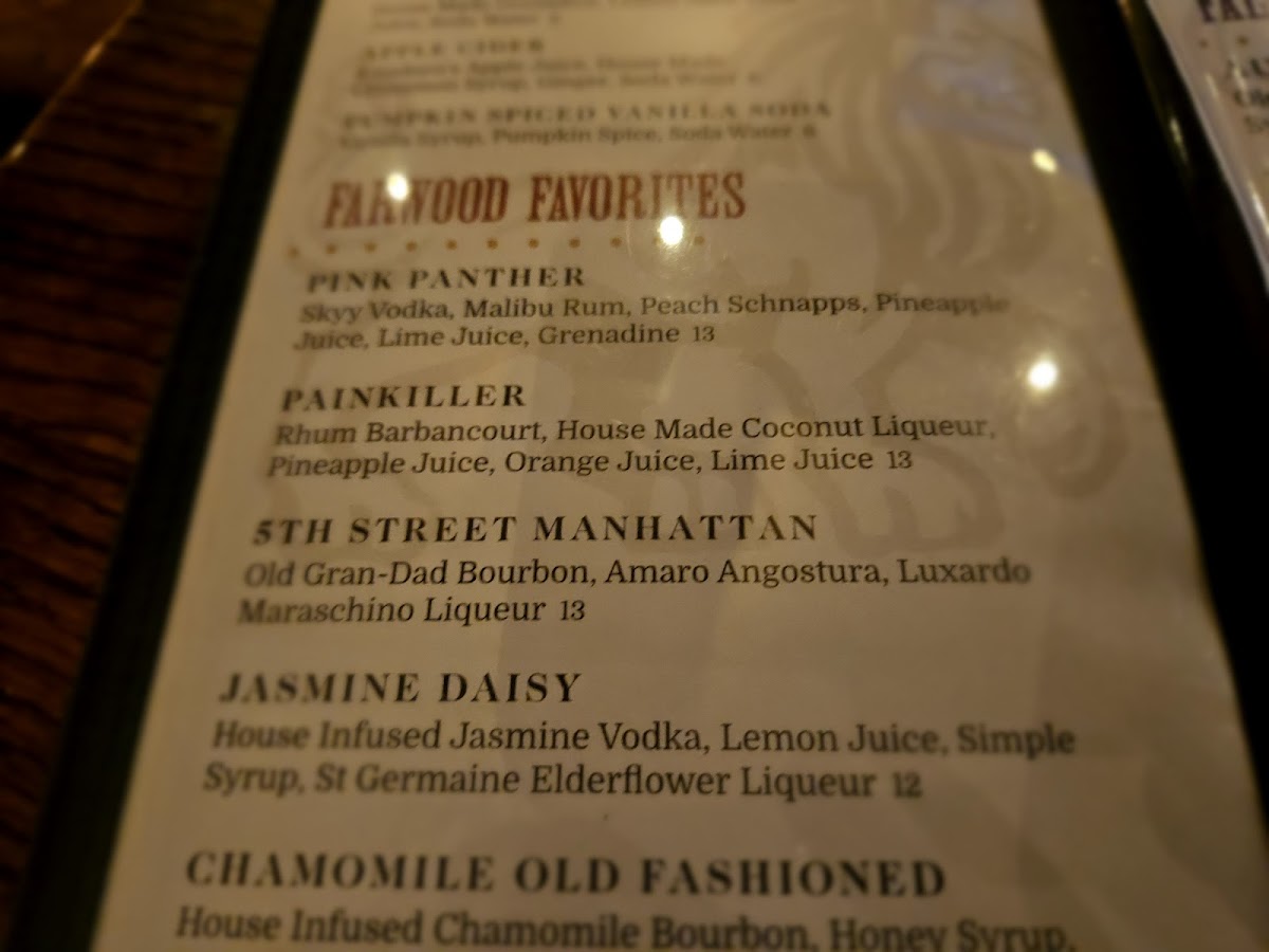 Menu Farwood Bar & Grill-10