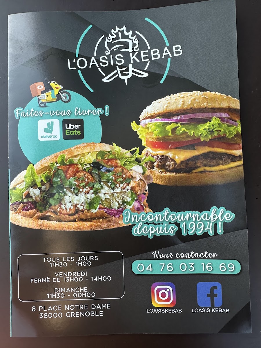Menu Fast-Food L'oasis Sandwich-6