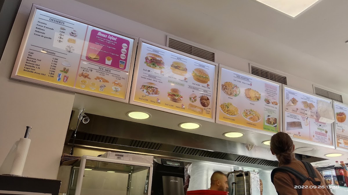 Menu Fast-Food L'oasis Sandwich-7