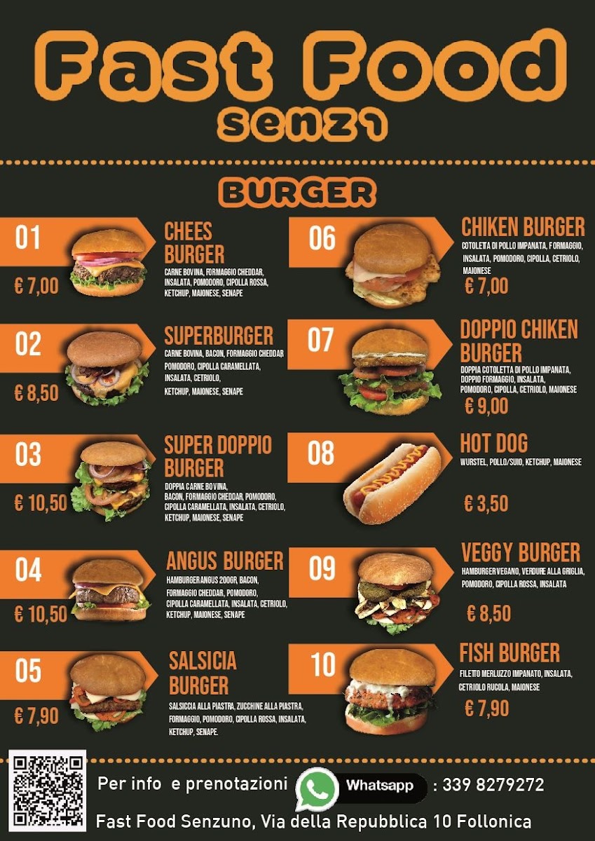Menu Fast Food Senz1-2