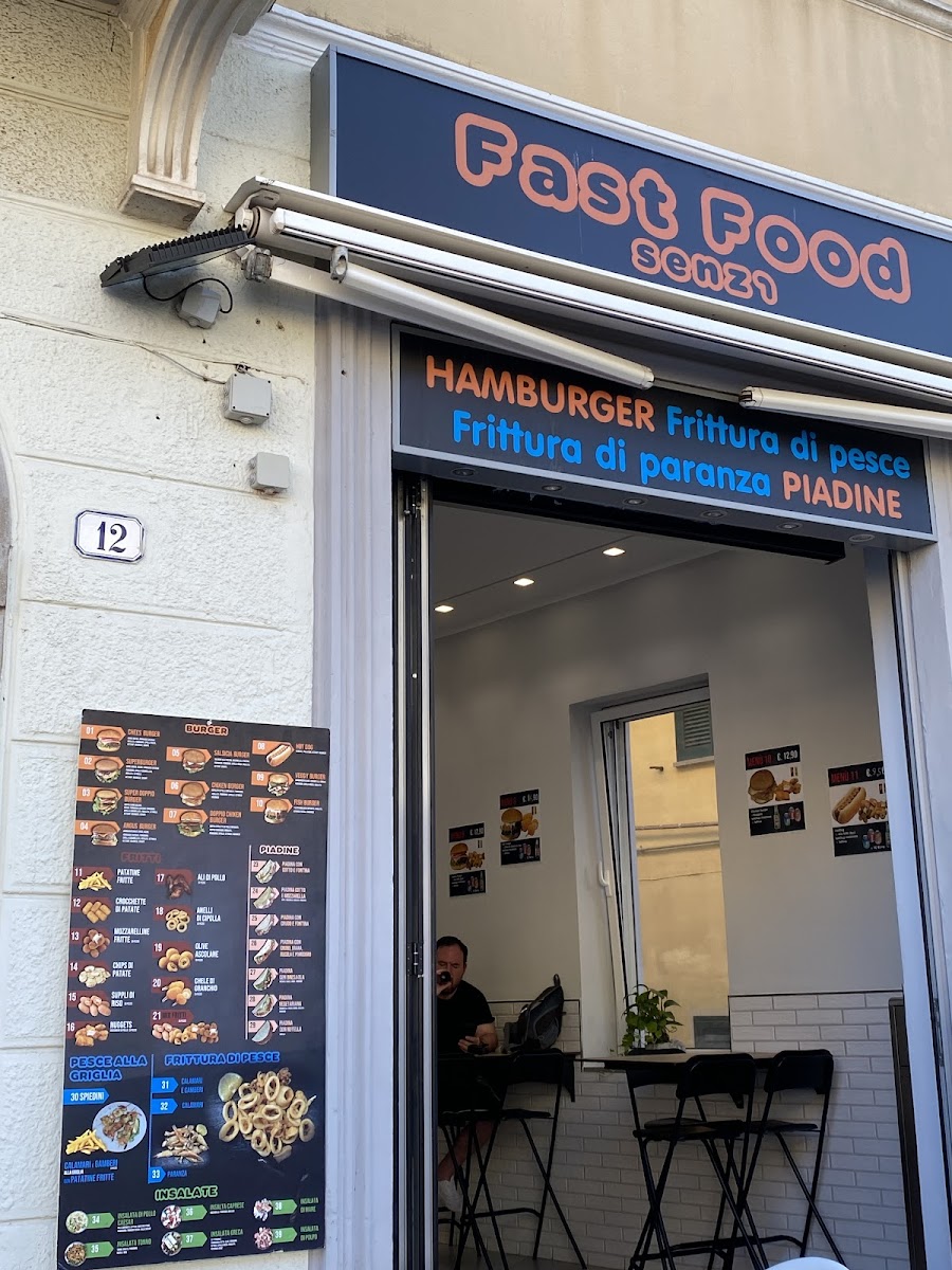 Menu Fast Food Senz1-4