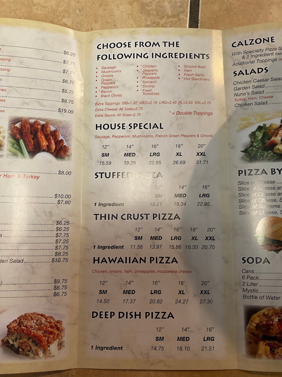 Menu Fast Nuno's-5