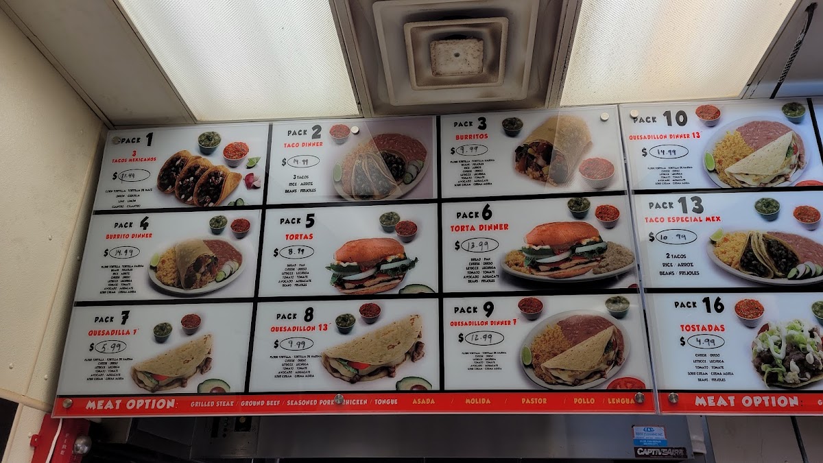 Menu Fast Taco By Lupita's Mexican Restaurant And Grocery Store-2