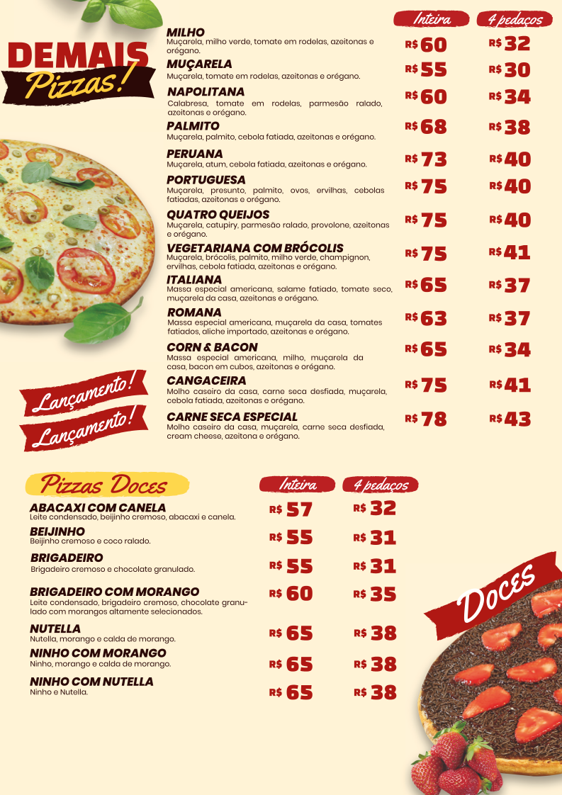 Menu Fast Telepizza Sul-1