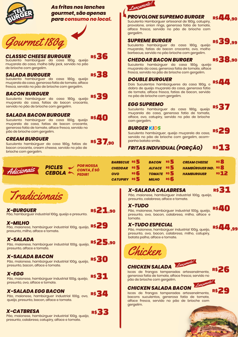 Menu Fast Telepizza Sul-8