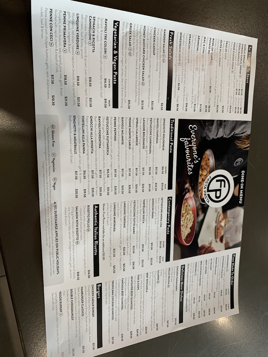 Menu Fasta Pasta Mount Barker-2