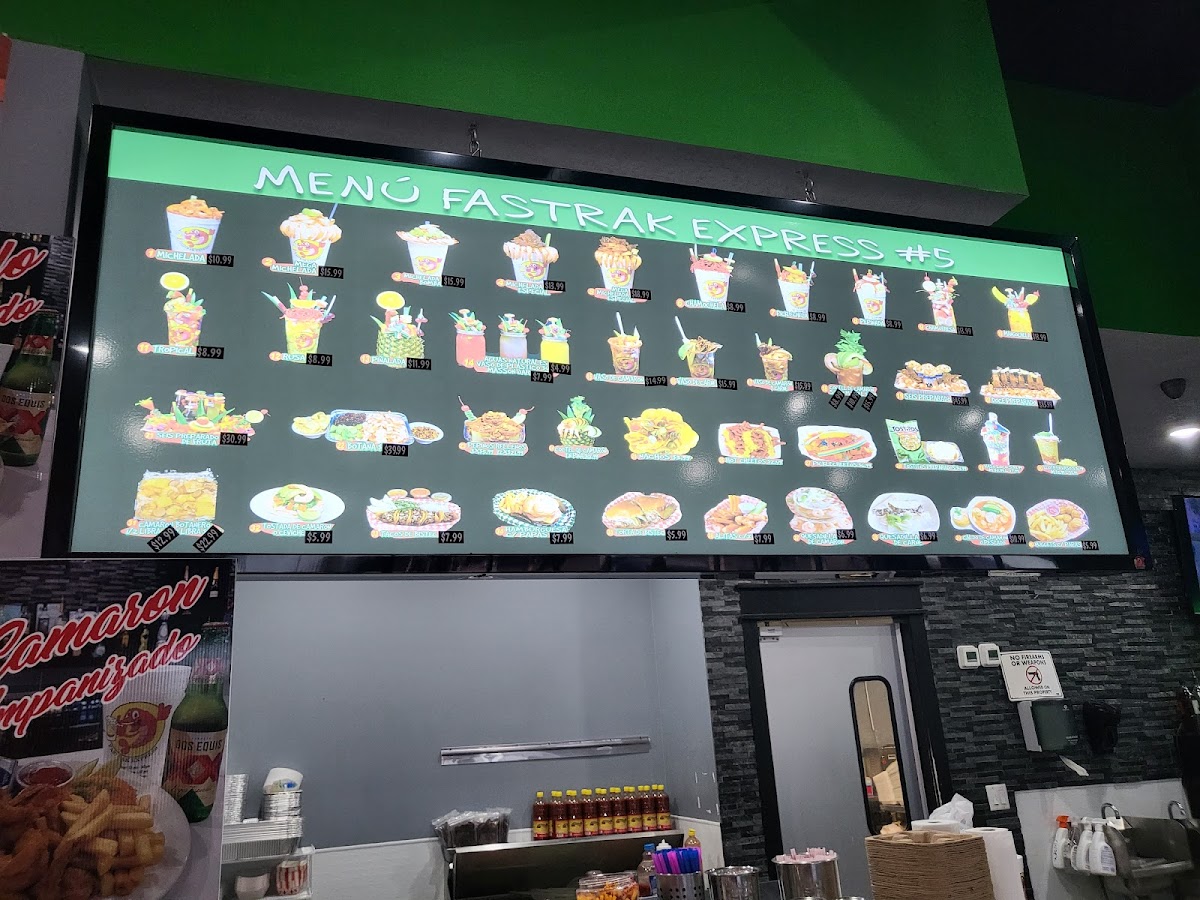 Menu Fastrak Express #5-1