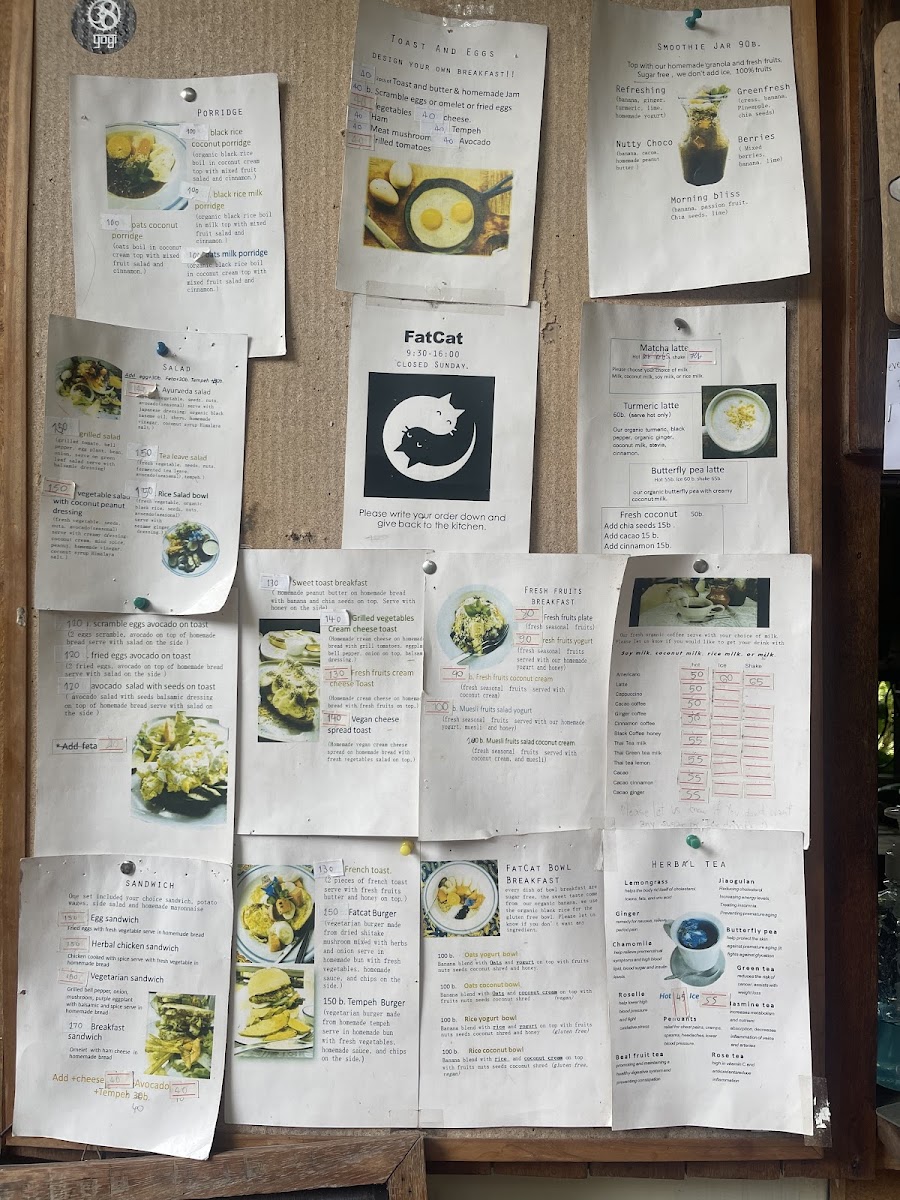Menu Fat Cat Restaurant-8