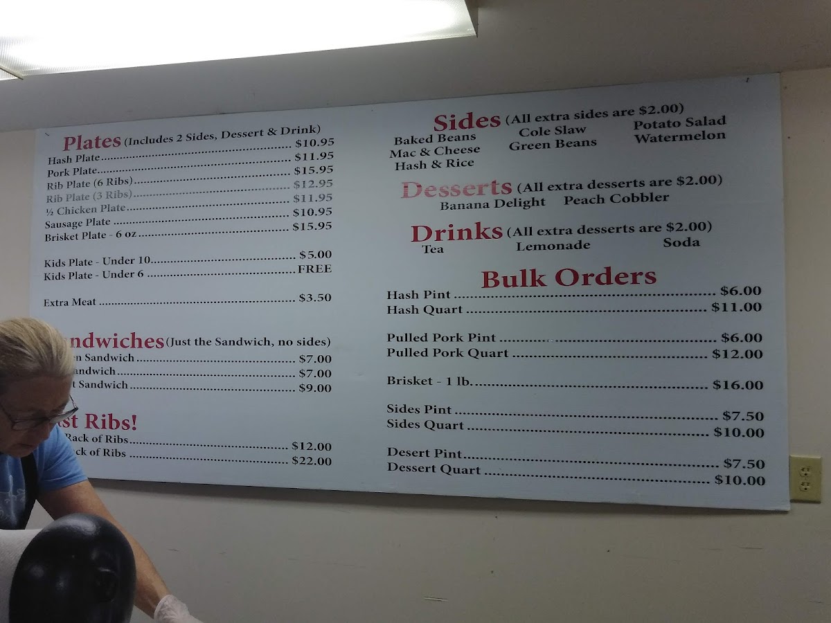 Menu Fat Daddy's Bbq & Hash House-2