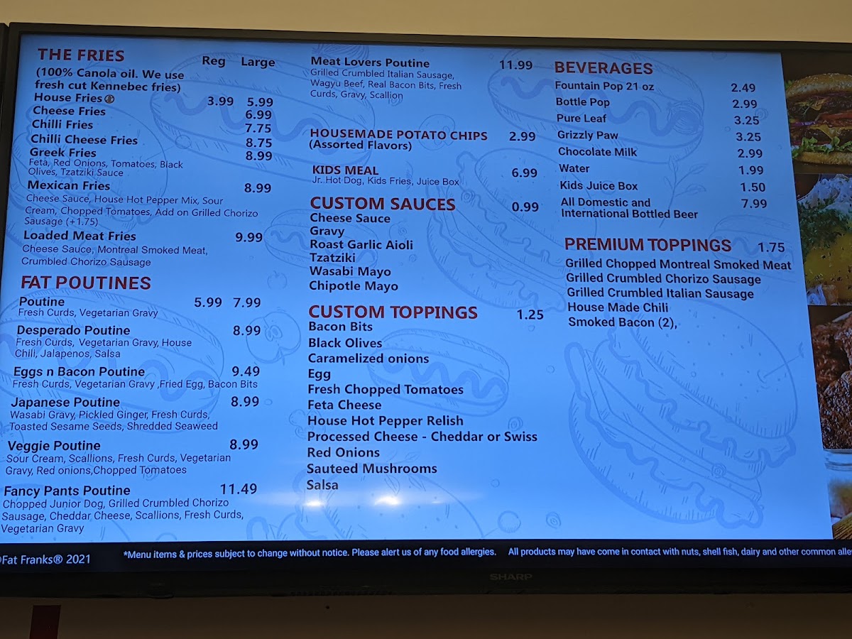 Menu Fat Franks-3