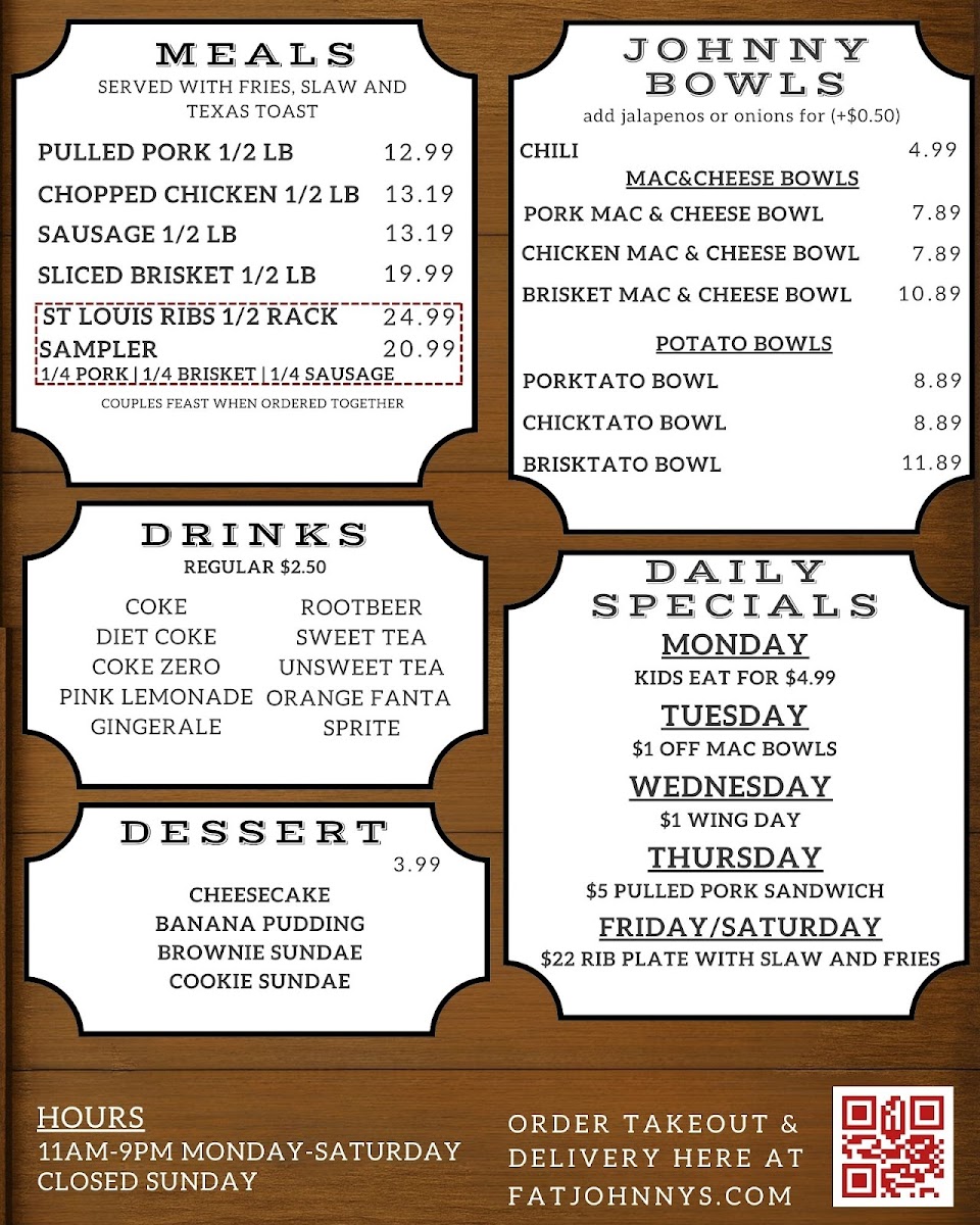 Menu Fat Johnnys-1