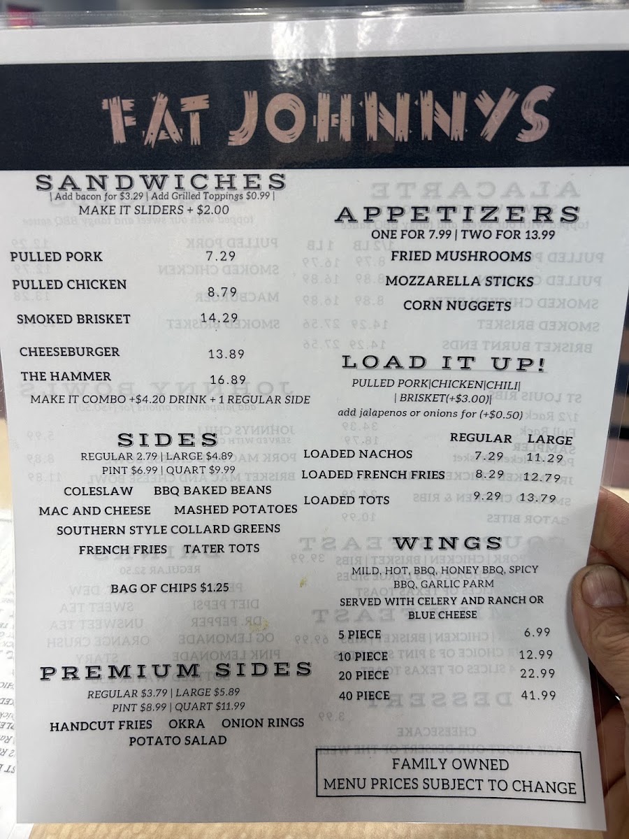 Menu Fat Johnnys-7
