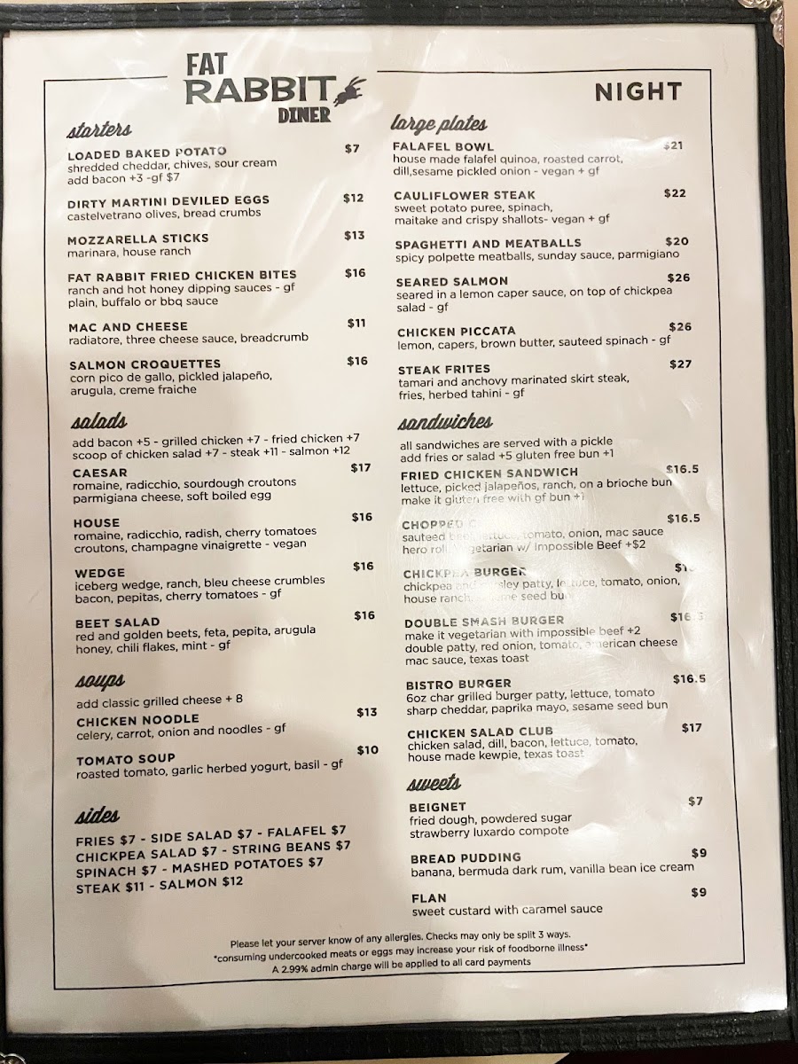 Menu Fat Rabbit-2