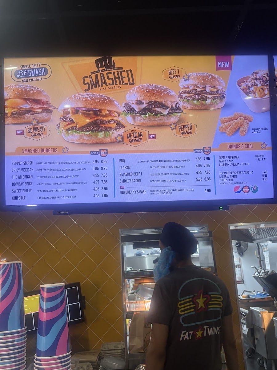 Menu Fat Twins Reading-8