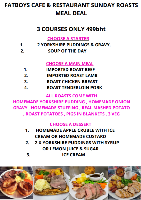 Menu Fatboys Cafe & Restaurant-1