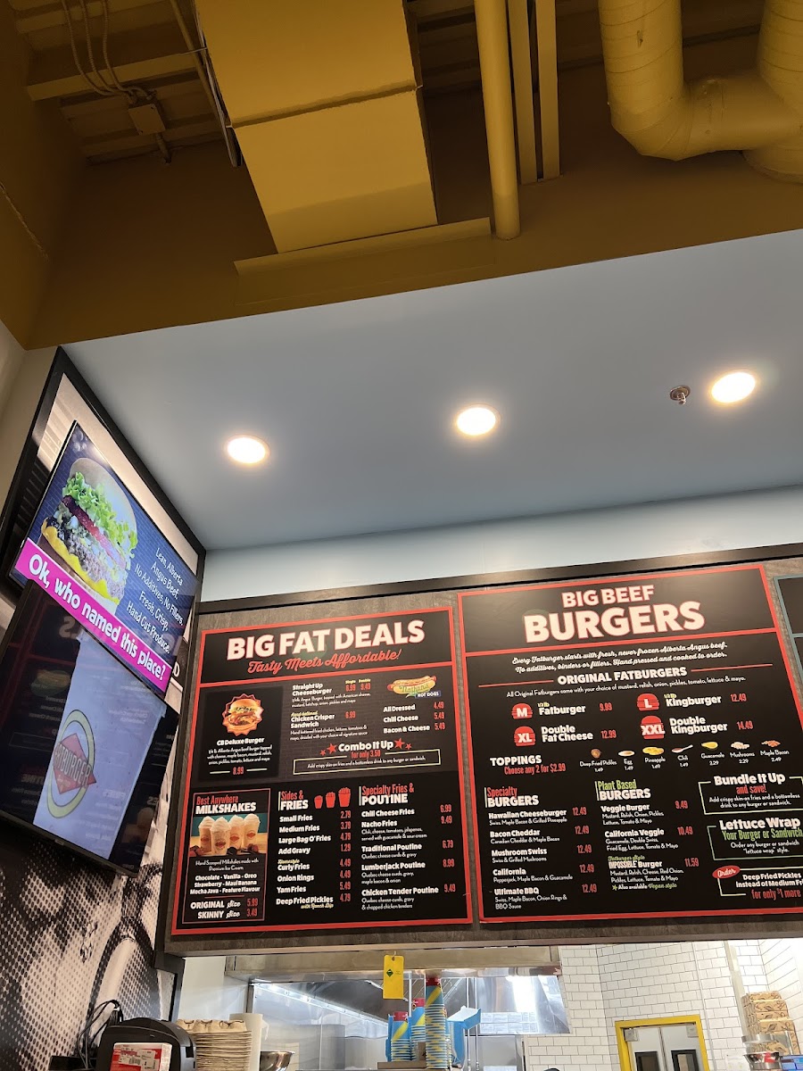 Menu Fatburger Guildford-6