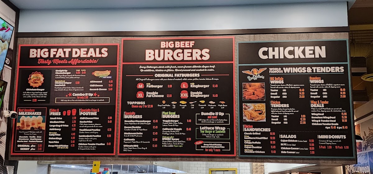 Menu Fatburger Guildford-7