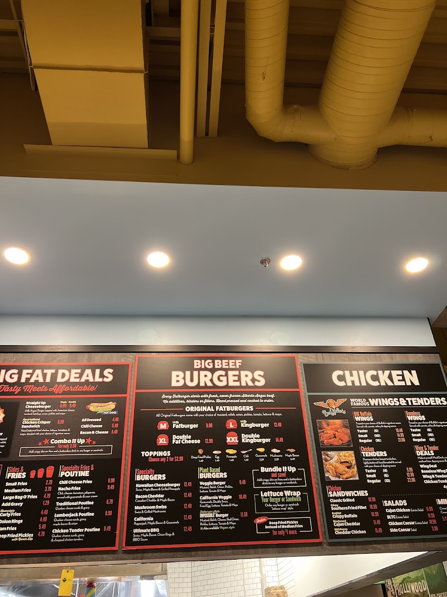 Menu Fatburger Guildford-9