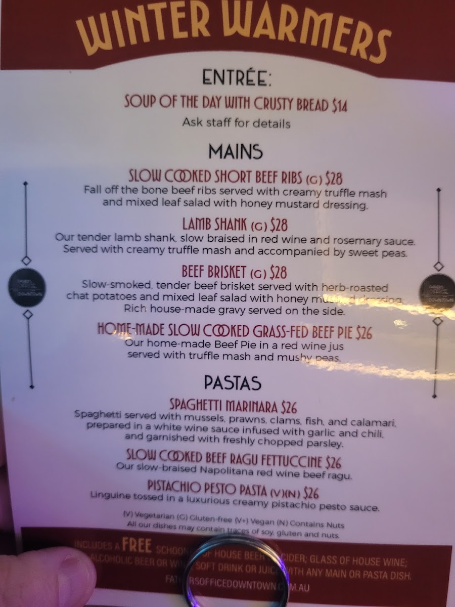 Menu Father's Office Downtown-8