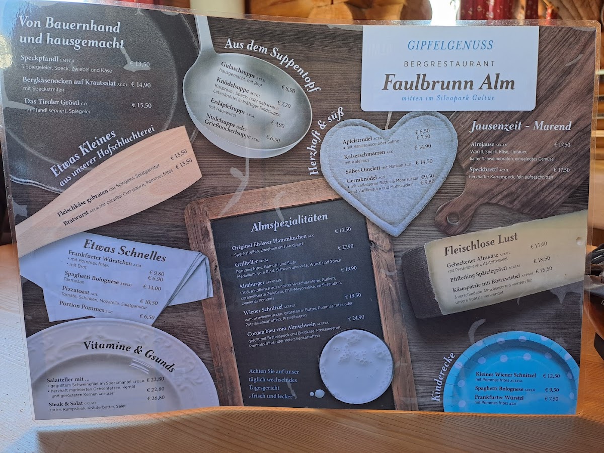 Menu Faulbrunn Alm-1