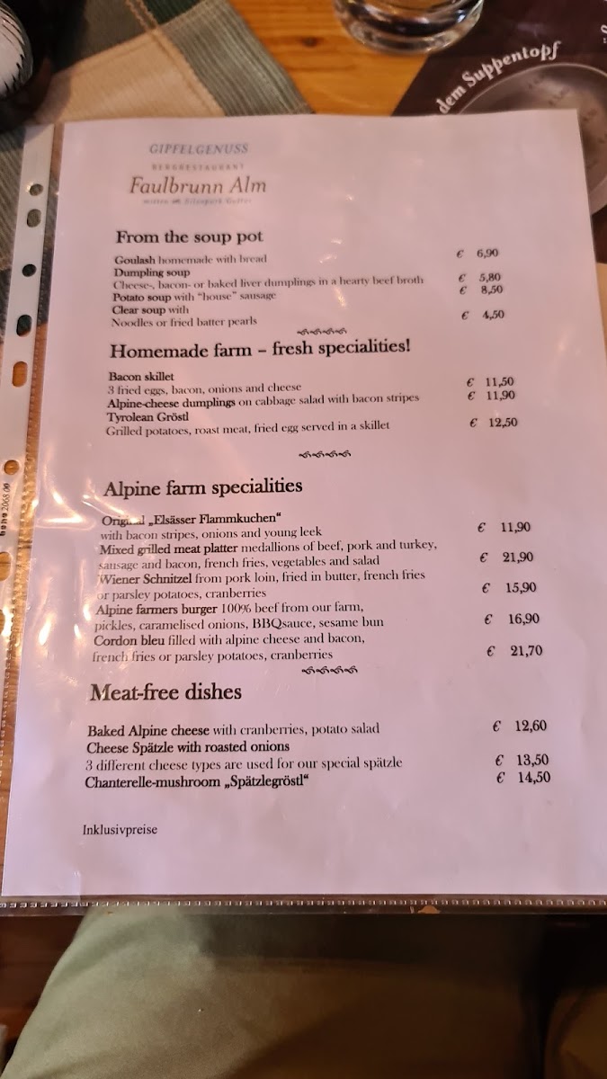 Menu Faulbrunn Alm-5
