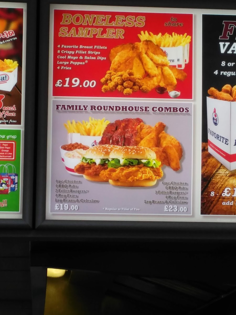 Menu Favorite Chicken & Ribs Witham-2